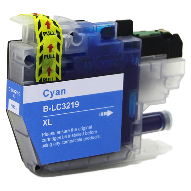 Picture of Compatible Brother LC3219XL Cyan Ink Cartridge
