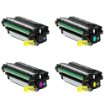 Picture of Compatible HP Color LaserJet CP3525n Multipack Toner Cartridges