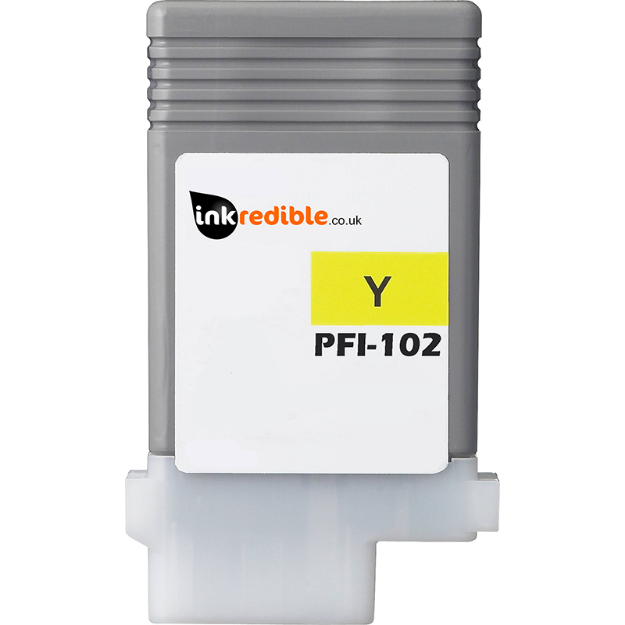 Picture of Compatible Canon PFI-102 Yellow Ink Cartridge