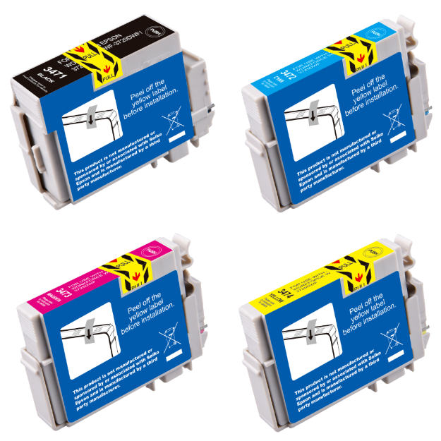 Picture of Compatible Epson WorkForce Pro WF-3720DWF XL Multipack Ink Cartridges