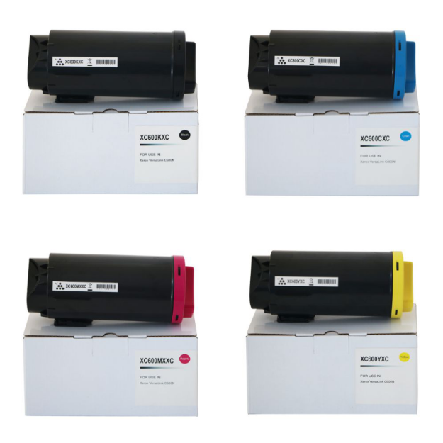 Picture of Compatible Xerox VersaLink C600 High Capacity Multipack Toner Cartridges
