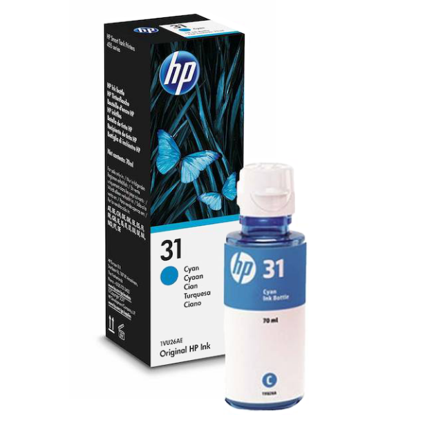 Picture of Genuine HP Smart Tank 7605 Cyan Ink Bottle