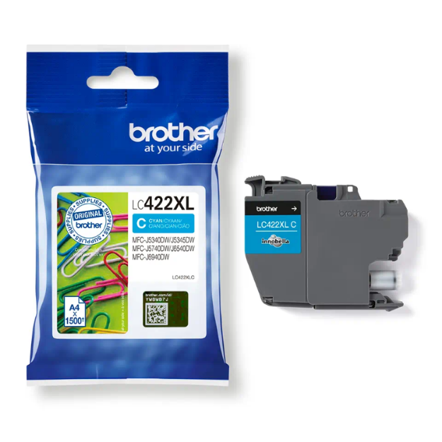 Picture of Genuine Brother MFC-J5740DW High Capacity Cyan Ink Cartridge