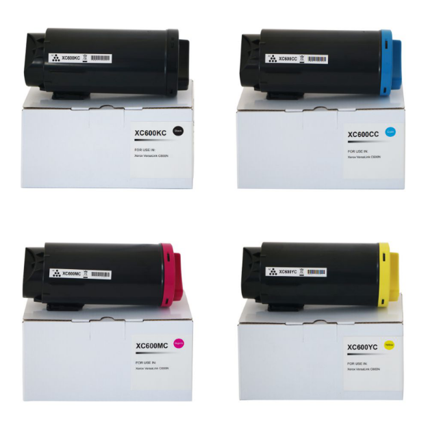 Picture of Compatible Xerox VersaLink C600DNW Multipack Toner Cartridges