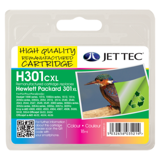 Picture of Remanufactured HP DeskJet 1510 High Capacity Colour Ink Cartridge