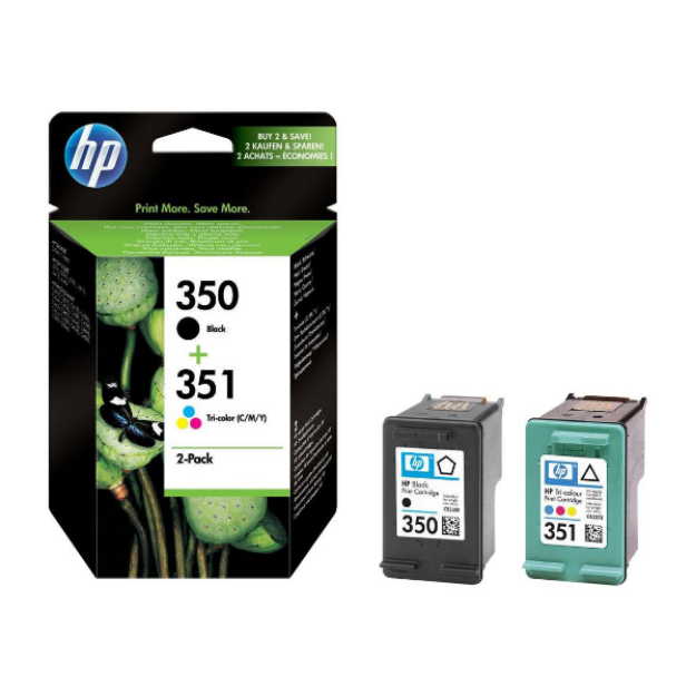 Picture of OEM HP Photosmart C5200 Combo Pack Ink Cartridges
