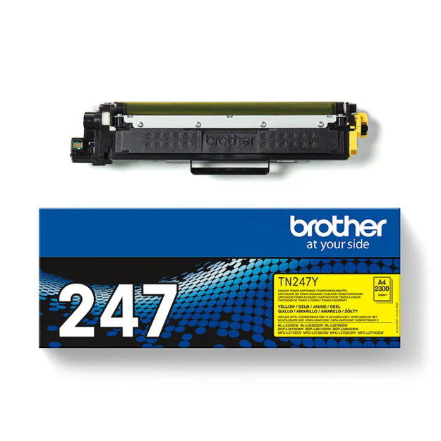Picture of Genuine Brother MFC-L3750CDW Yellow Toner Cartridge