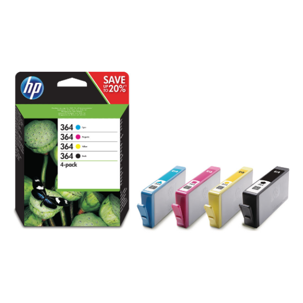 Picture of OEM HP Photosmart 5520 e-All in One Multipack (4 Pack) Ink Cartridges