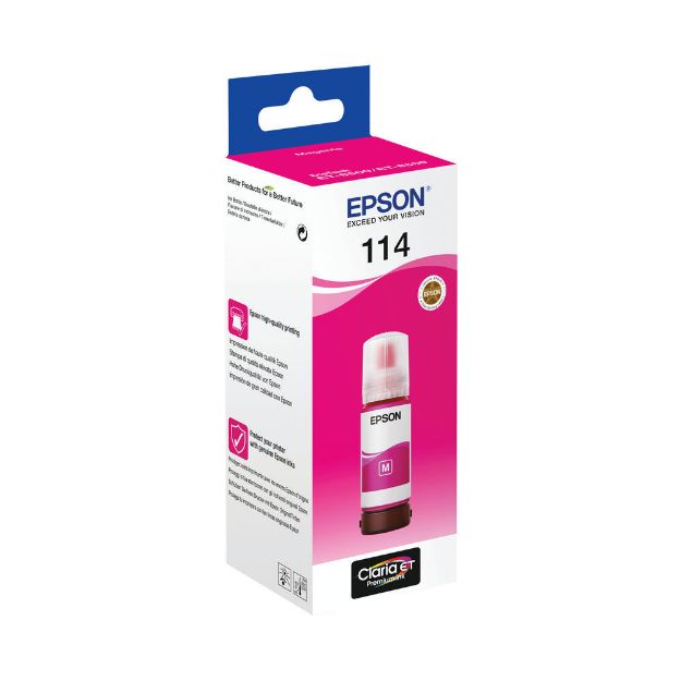 Picture of Genuine Epson EcoTank ET-8550 Magenta Ink Bottle