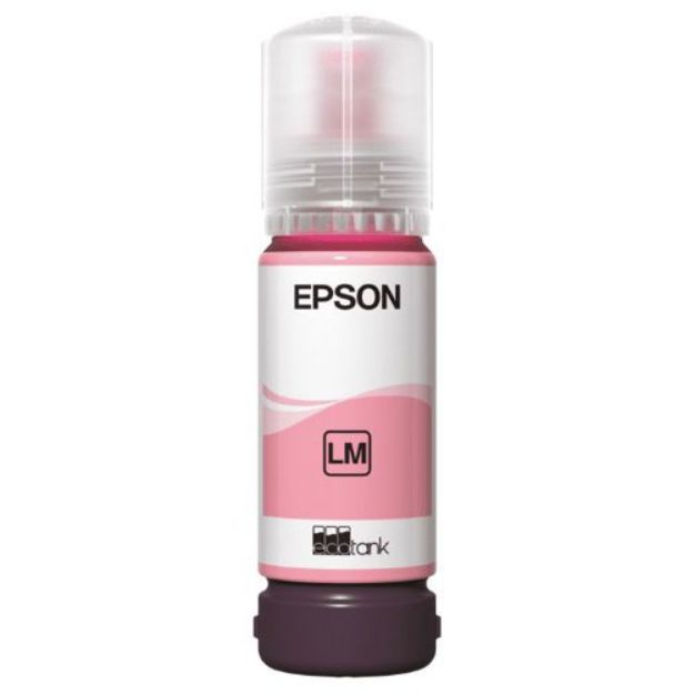Picture of Epson 107 Light Magenta Ink Bottle  - C13T09B640