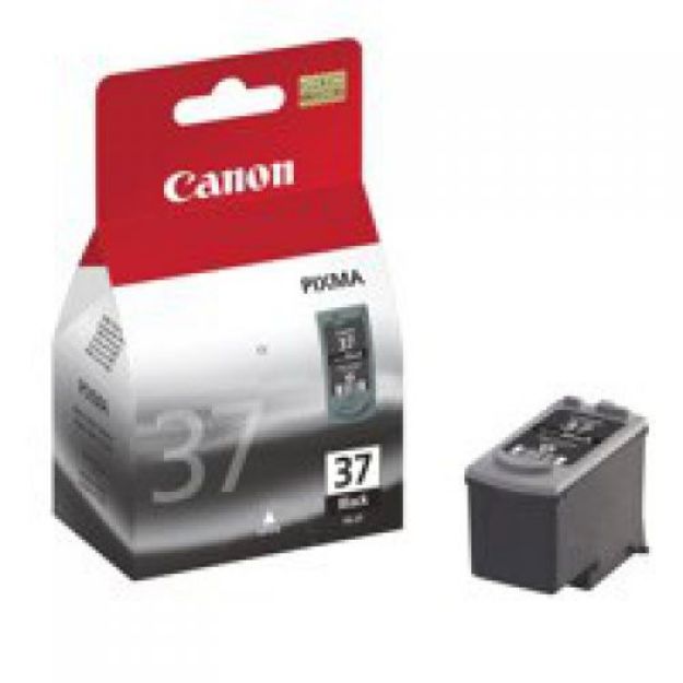 Picture of Canon PG-37 Black Standard Capacity Ink Cartridge 11ml - 2145B001