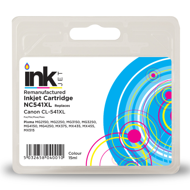 Picture of Remanufactured Canon Pixma MG3150 High Capacity Colour Ink Cartridge