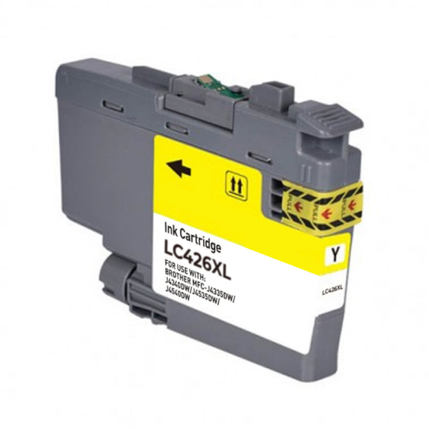 Picture of Compatible Brother LC426XL High Capacity Yellow Ink Cartridge