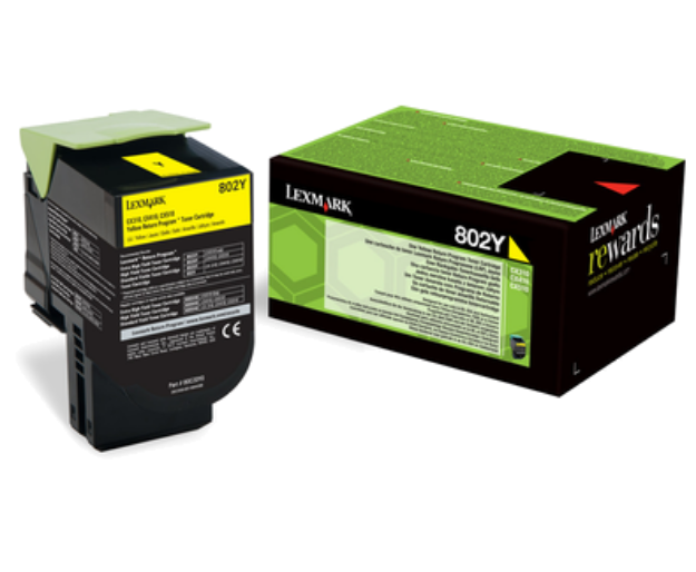 Picture of  Lexmark CX310dnw Yellow Toner Cartridge