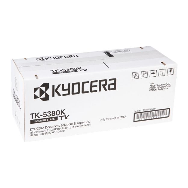 Picture of Genuine Kyocera ECOSYS MA4000cix Black Toner Cartridge