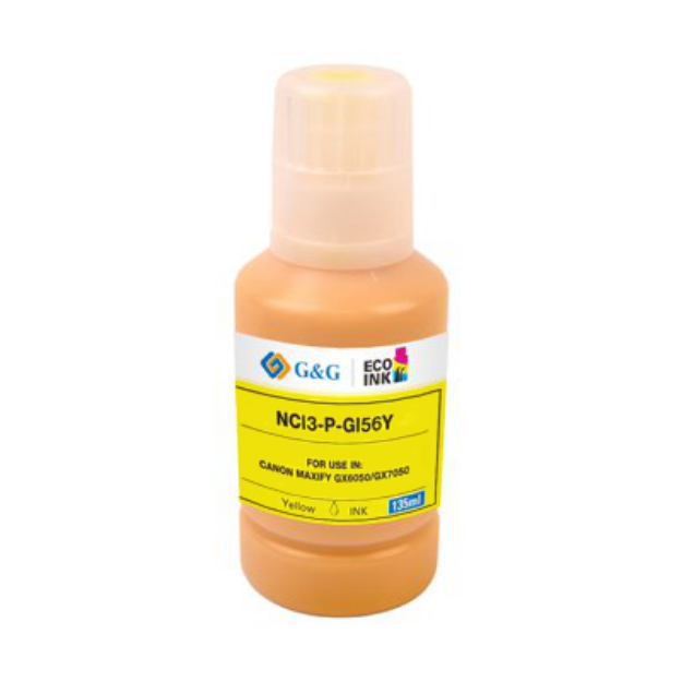 Picture of Compatible Canon Maxify GX6050 Yellow Ink Bottle