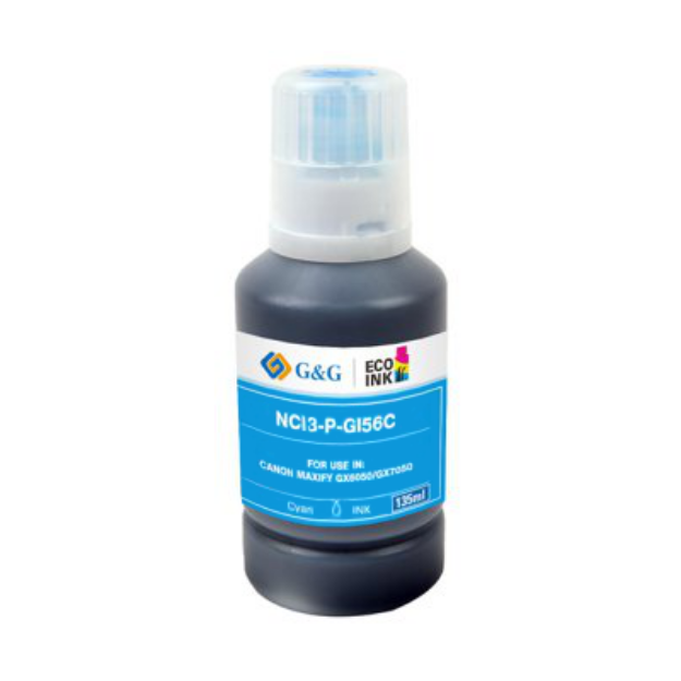 Picture of Compatible Canon Maxify GX7050 Cyan Ink Bottle