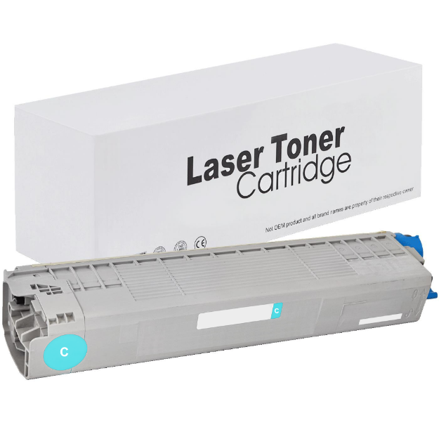 Picture of Compatible Oki C831n Cyan Toner Cartridge