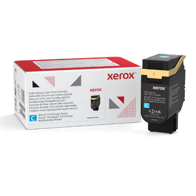Picture of OEM Xerox C410W High Capacity Cyan Toner Cartridge