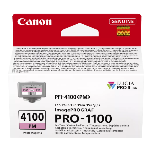 Picture of OEM Canon ImagePROGRAF Pro-1100 Photo Magenta Ink Cartridge