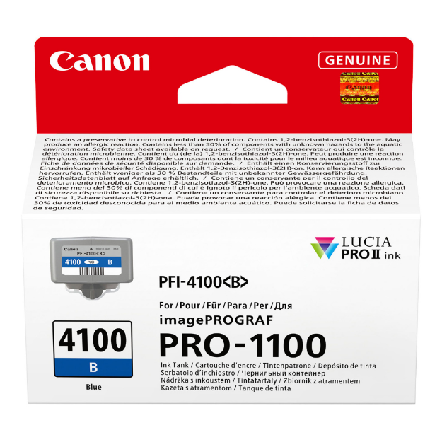 Picture of OEM Canon ImagePROGRAF Pro-1100 Blue Ink Cartridge