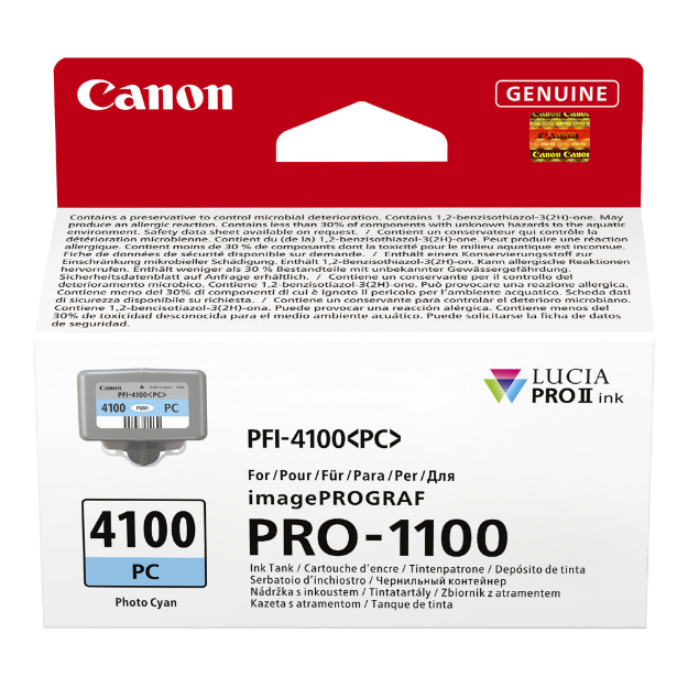 Picture of OEM Canon ImagePROGRAF Pro-1100 Photo Cyan Ink Cartridge