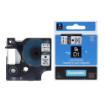 Picture of Compatible Dymo LM210D D1 Black On White Adhesive Labelling Tape 12mm x 7m (45013)
