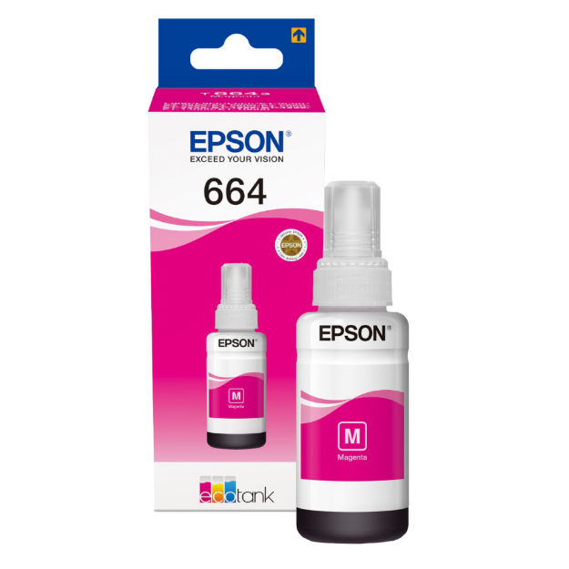 Picture of Genuine  Epson EcoTank ET-4550 Magenta Ink Bottle