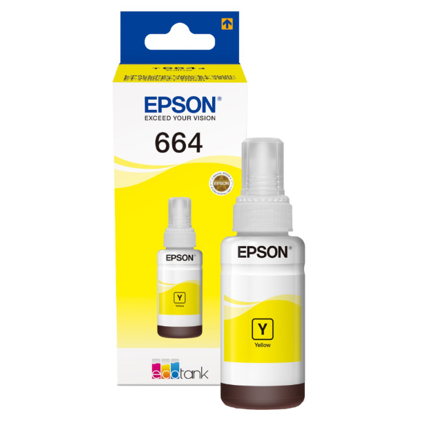 Picture of Genuine  Epson EcoTank ET-14000 Yellow Ink Bottle