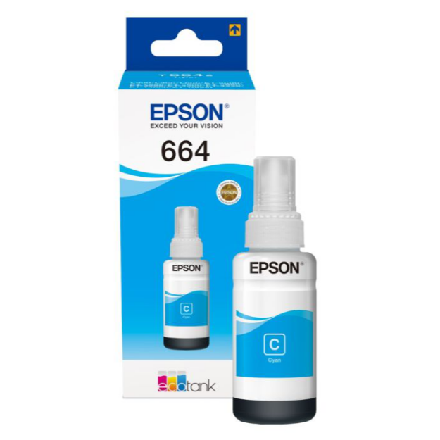 Picture of Genuine  Epson EcoTank ET-2600 Cyan Ink Bottle