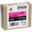 Picture of Epson T580A Vivid Magenta Ink Cartridge 80ml - C13T580A00