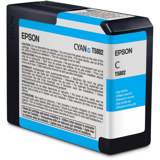 Picture of  Epson Stylus Pro 3800 Cyan Ink Cartridge