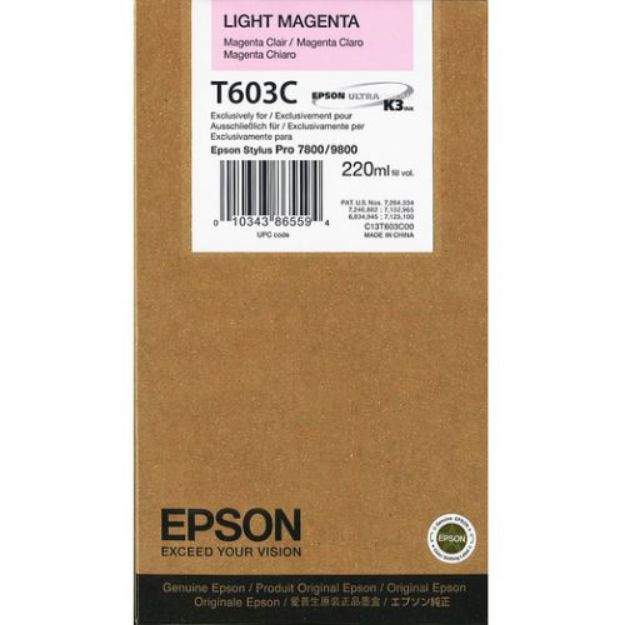 Picture of  Epson Stylus Pro 7800 Light Magenta Ink Cartridge