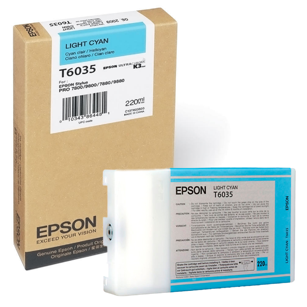 Picture of  Epson Stylus Pro 9800 Light Cyan Ink Cartridge