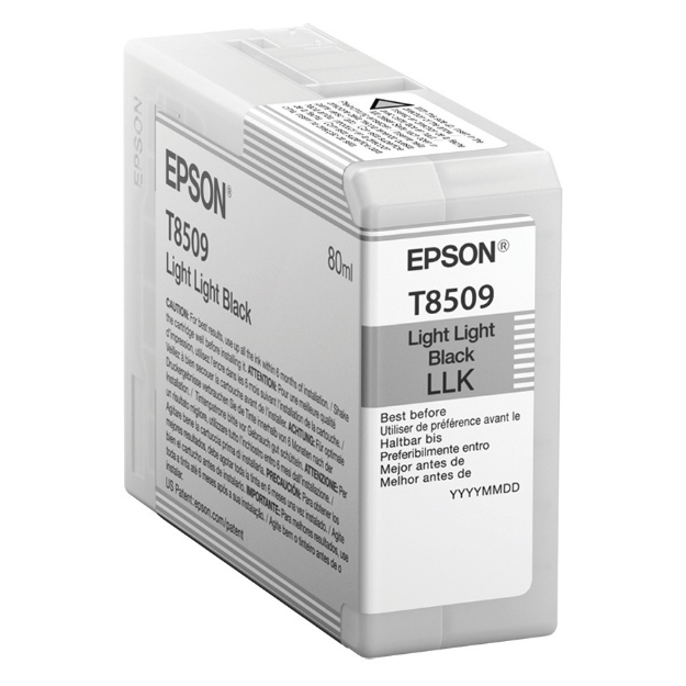 Picture of Epson T8509 Light Light Black Ink Cartridge 80ml - C13T850900