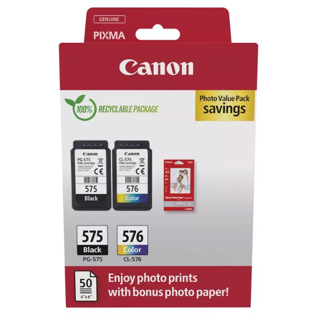 Picture of  Canon Pixma TR4751i Combo Pack Ink Cartridges