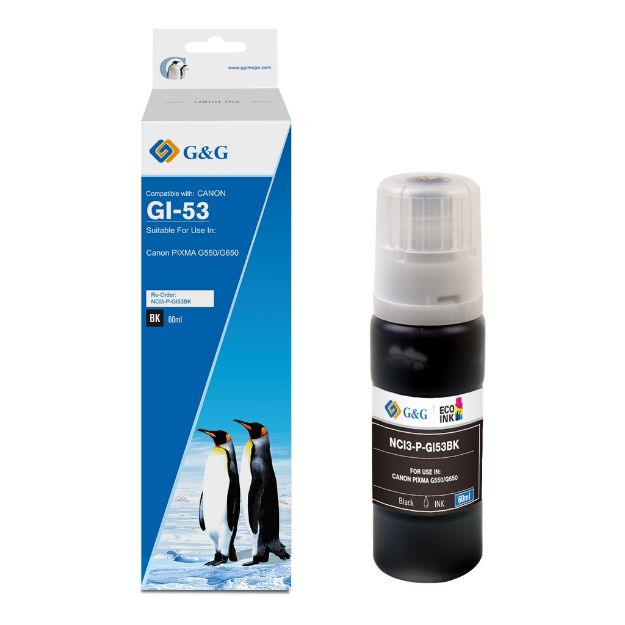 Picture of Compatible Canon GI-53 Black Ink Bottle