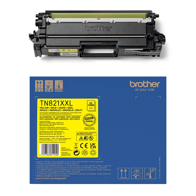 Picture of  Brother HL-L9430CDN Extra High Capacity Yellow Toner Cartridge