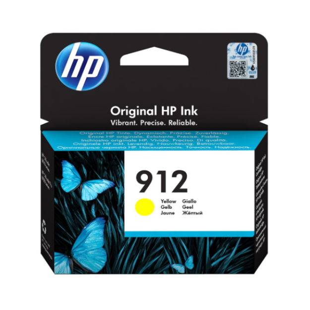 Picture of OEM HP Officejet 8014e Yellow Ink Cartridge