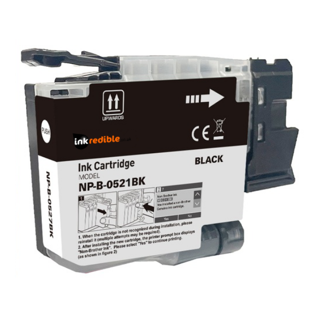 Picture of Compatible Brother LC521 Black Ink Cartridge