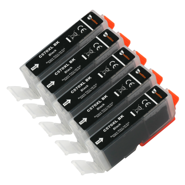 Picture of Compatible Canon Pixma TS8053 XL Black Multipack (PGBK) Ink Cartridges
