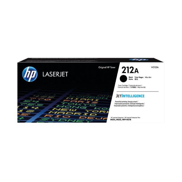 Picture of  HP Color Laserjet Enterprise M554dn Black Toner Cartridge
