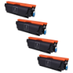 Picture of Compatible HP Color Laserjet Enterprise M554dn Multipack Toner Cartridges