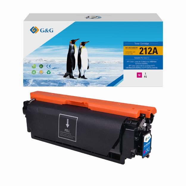 Picture of Compatible HP Color Laserjet Enterprise M555x Magenta Toner Cartridge