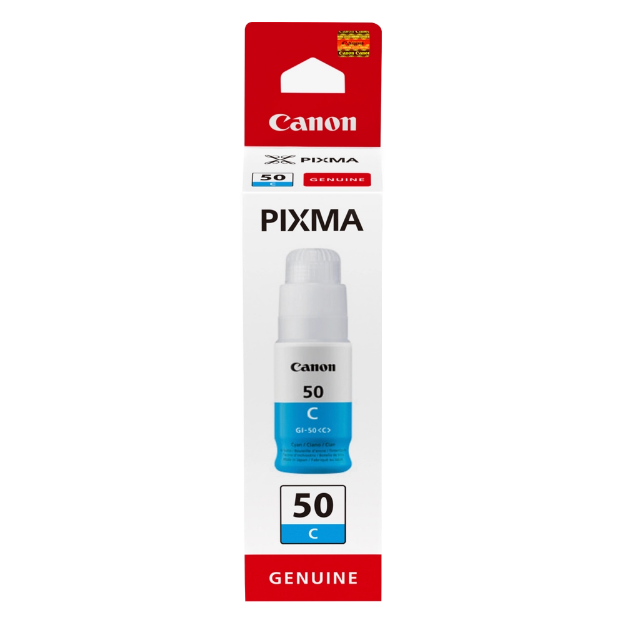 Picture of OEM Canon Pixma G7050 Cyan Ink Bottle