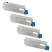 Picture of Compatible OKI MC853DNV Multipack Toner Cartridges