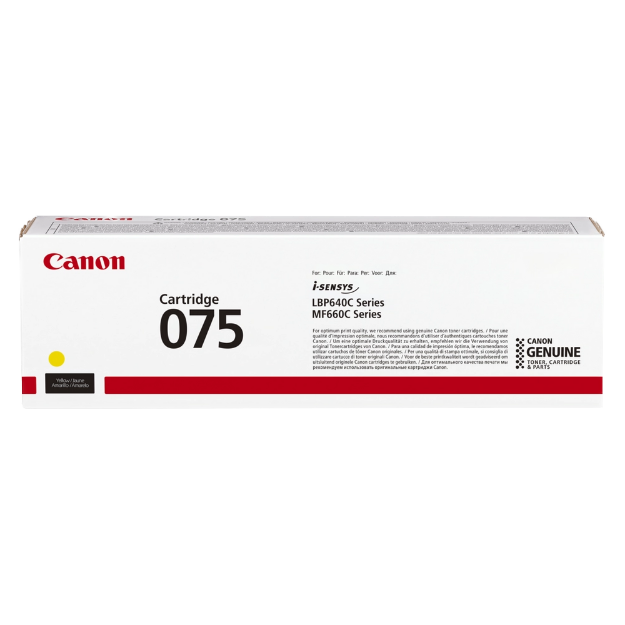 Picture of Compatible Canon i-SENSYS LBP646Cdw Yellow Toner Cartridge